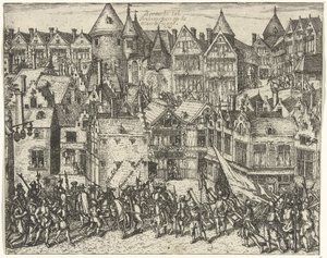 Calvinistisch oproer in Antwerpen bedwongen, 1567 door Anonymous