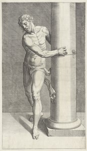 Christus aan de geselzuil door Anonymous