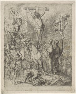 Christus aan het kruis door Anonymous