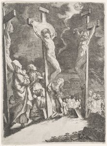 Christus aan het kruis door Anonymous