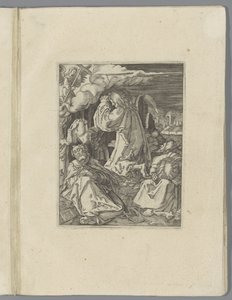 Christus in de hof van Getsemane door Anonymous