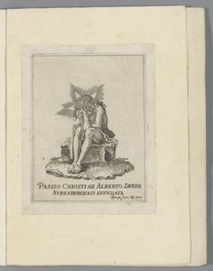 Christus op de koude steen door Anonymous