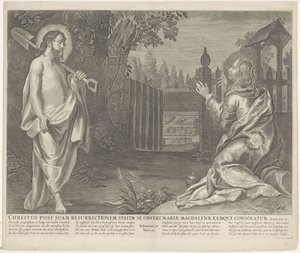 Christus verschijnt als tuinman aan Maria Magdalena (Noli me tangere)