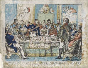 Congres van Wenen, 1815 door Anonymous