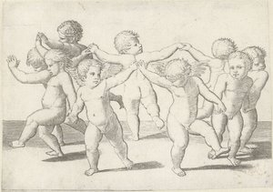 Dansende putti