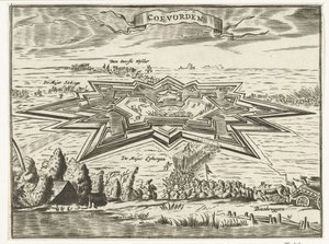 De bestorming van Coevorden, 1672 door Anonymous