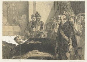 De laatste eer bewezen aan de lijken van Egmond en Horne, 1568 door Anonymous