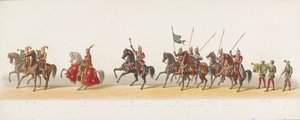 Delftse optocht van 1873 (derde plaat) door Anonymous