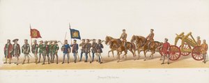 Delftse optocht van 1873 (negende plaat) door Anonymous