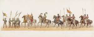 Delftse optocht van 1873 (vierde plaat) door Anonymous