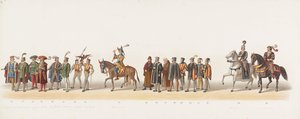 Delftse optocht van 1873 (zesde plaat) door Anonymous