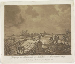 Dijkdoorbraak te Kedichem, 1809