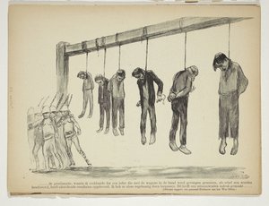 Door de Britten opgehangen Boeren door Anonymous
