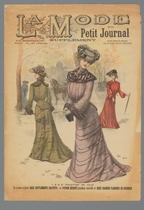 Drie vrouwen in Toilettes de Ville te Parijs