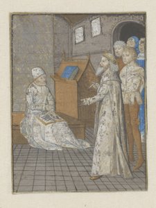 Een koning vertelt zijn verhaal aan Boccacio (series title) door Anonymous