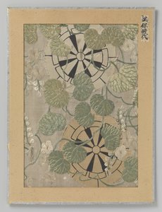 Fragment textiel door Anonymous
