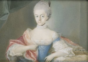 Frederika Sophia Wilhelmina, prinses van Pruisen, echtgenote van prins Willem V door Anonymous