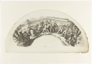 Gevangenneming van Manuel de Godoy door Franse troepen te Madrid op 19 maart 1808 door Anonymous