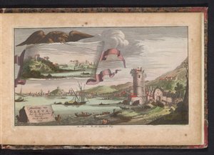 Gezicht op Gaeta, 1734 door Anonymous