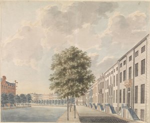 Gezicht op de Herengracht bij de Spiegelstraat