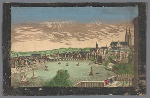 Gezicht op de stad Bazel