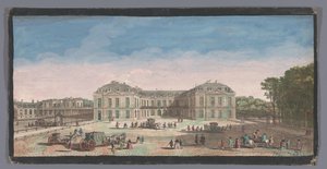 Gezicht op het Château de Choisy door Anonymous
