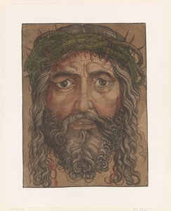 Gezicht van Christus met doornenkroon