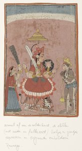 Godin Durga en Hanuman