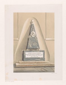Grafmonument van Gerard Meerman door Anonymous