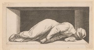 Graftombe van de heilige Cecilia door Anonymous