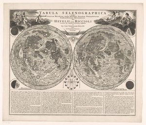 Kaart van de maan