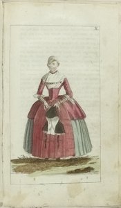 Kabinet van mode en smaak 1791, pl. X door Anonymous
