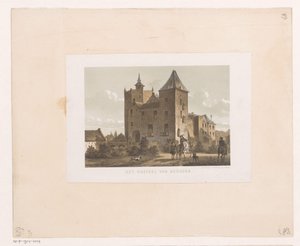 Kasteel Heusden door Anonymous