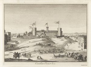Kasteel in Italië door Anonymous