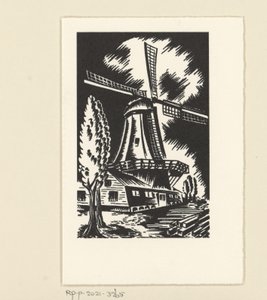 Kerst- en nieuwjaarswens voor 1950-1951 van Polak & Schwarz