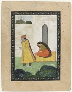 Krishna verlaat Radha