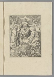Laatste Oordeel (De kleine Passie, Passio Christi Ab Alberto Durer Nurenburgensi Effigiata) door Anonymous