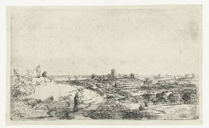 Landschap met een koe