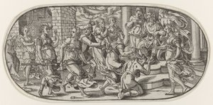 Laster van Apelles door Anonymous
