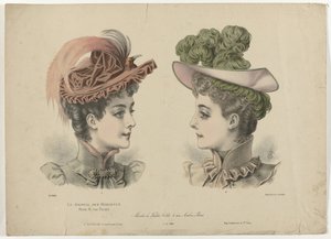 Le Journal des Modistes, 1-11-1892, No. 1916 : Modes de Julia Coll door Anonymous
