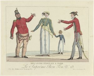 Le Suprême Bon Ton, 1800-1815, No. 23: Rencontre d