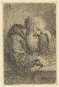 Lezende monnik