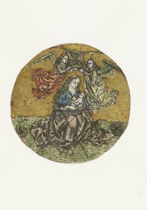 Madonna, door twee engelen gekroond
