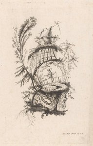 Man met springtouw Cahier de six Baraques Chinoises (series title) door Anonymous