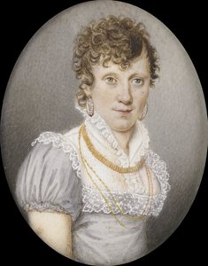 Maria Elisabeth Schreiber (1765-1822). Echtgenote van Georg Albrecht Diederichs door Anonymous