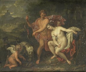 Meleager en Atalanta