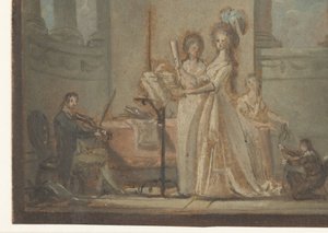 Musicerend gezelschap