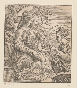 Mystieke huwelijk van de heilige Catharina
