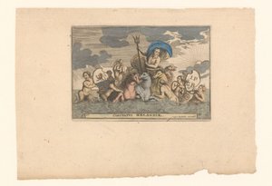 Neptunus als personificatie van Zeeland door Anonymous