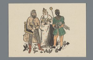 Nieuwjaarswens van lettergieterij J. John Söhne